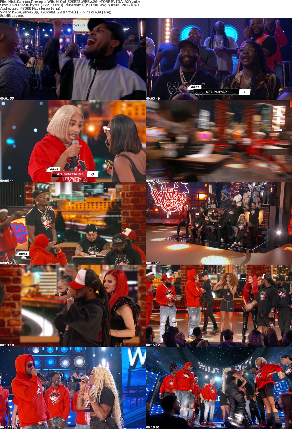 Nick Cannon Presents Wild N Out S20E23 WEB x264-GALAXY
