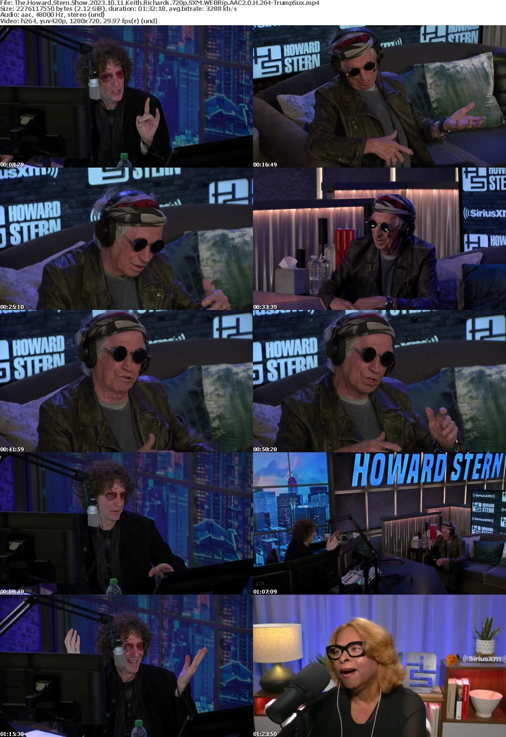 Howard Stern Show 2023 10 11 Keith Richards 720p Dbaum2