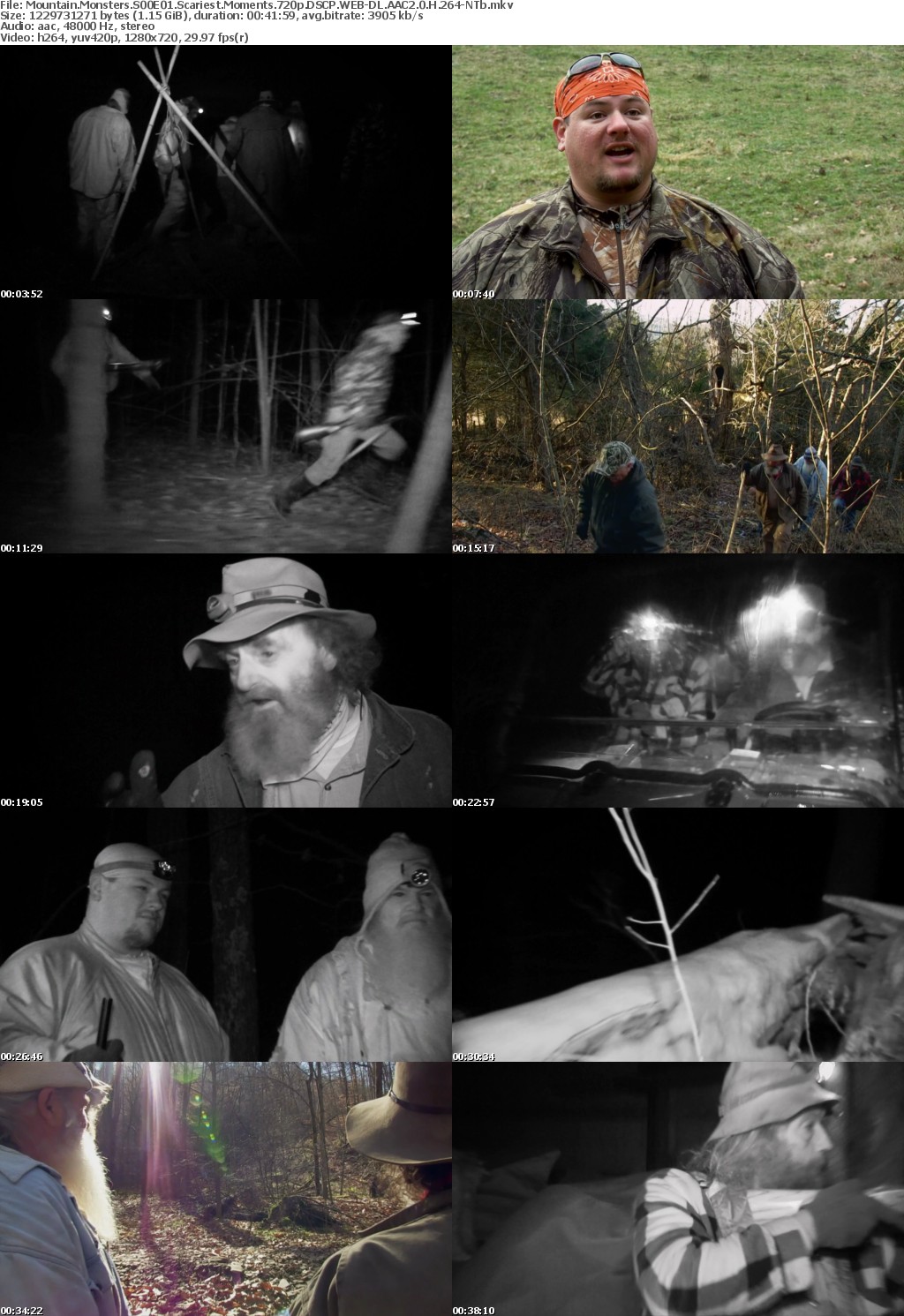Mountain Monsters S00E01 Scariest Moments 720p DSCP WEB-DL AAC2 0 H 264-NTb