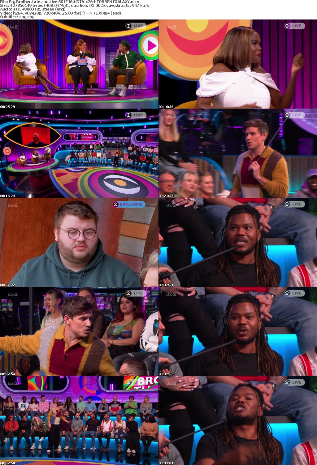 Big Brother Late and Live S01E16 HDTV x264-GALAXY