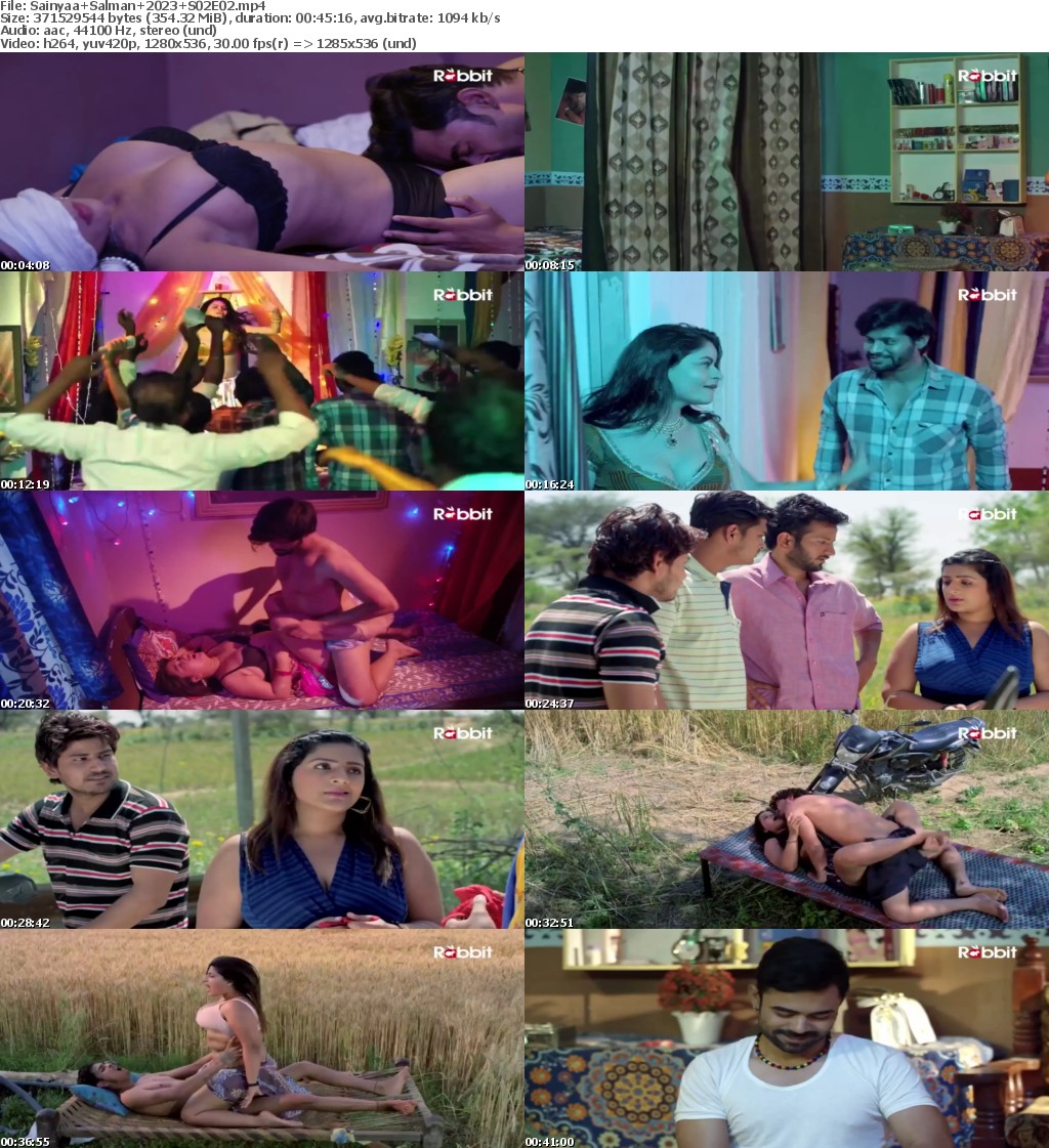 Sainyaa Salman S02E02 Rabbit App x264 Hindi 720p