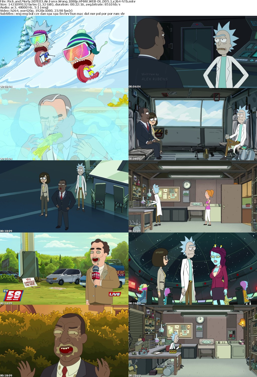 Rick and Morty S07E03 Air Force Wong 1080p HMAX WEB-DL DD5 1 x264-NTb