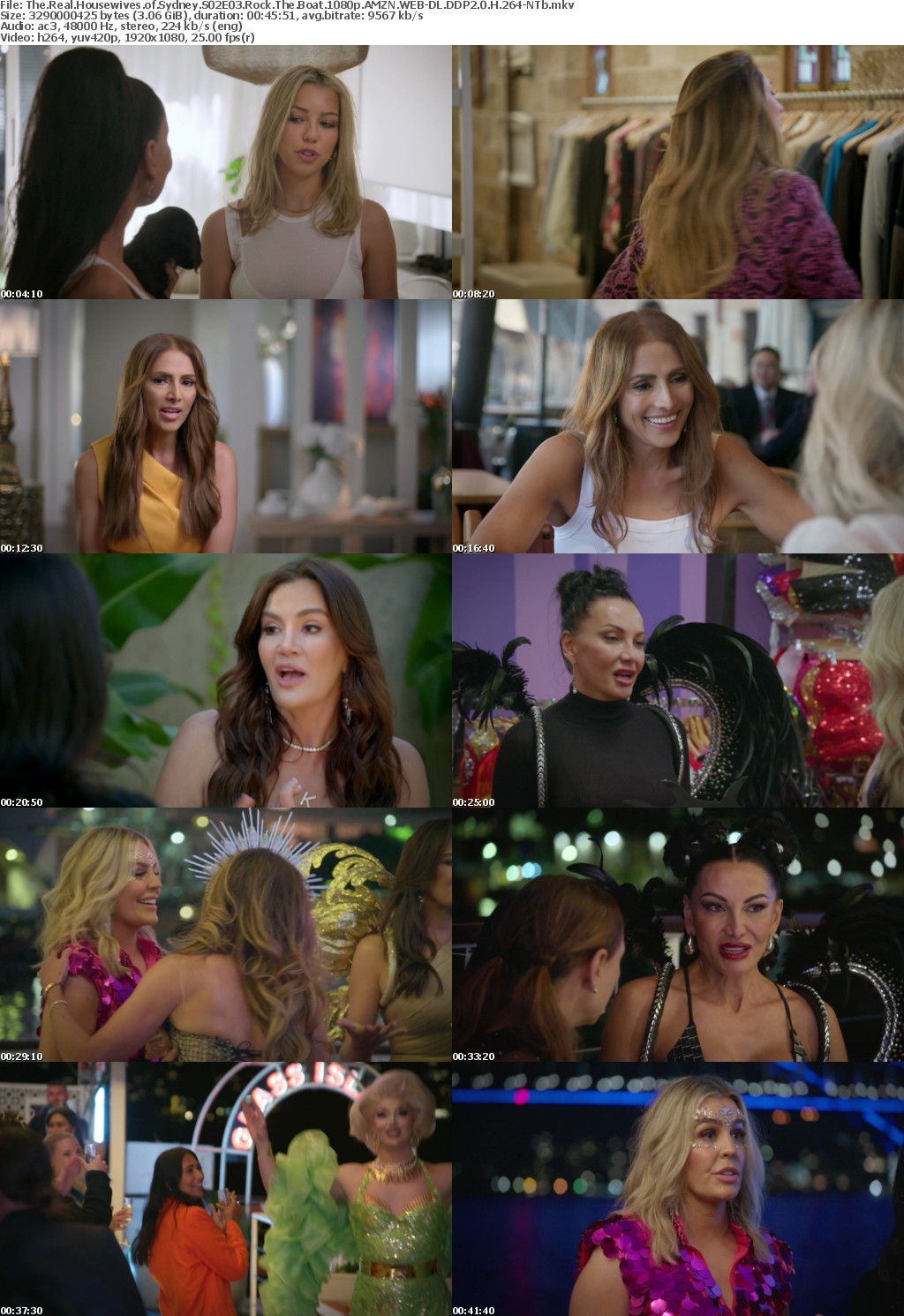 The Real Housewives of Sydney S02E03 Rock The Boat 1080p AMZN WEB-DL DDP2 0 H 264-NTb