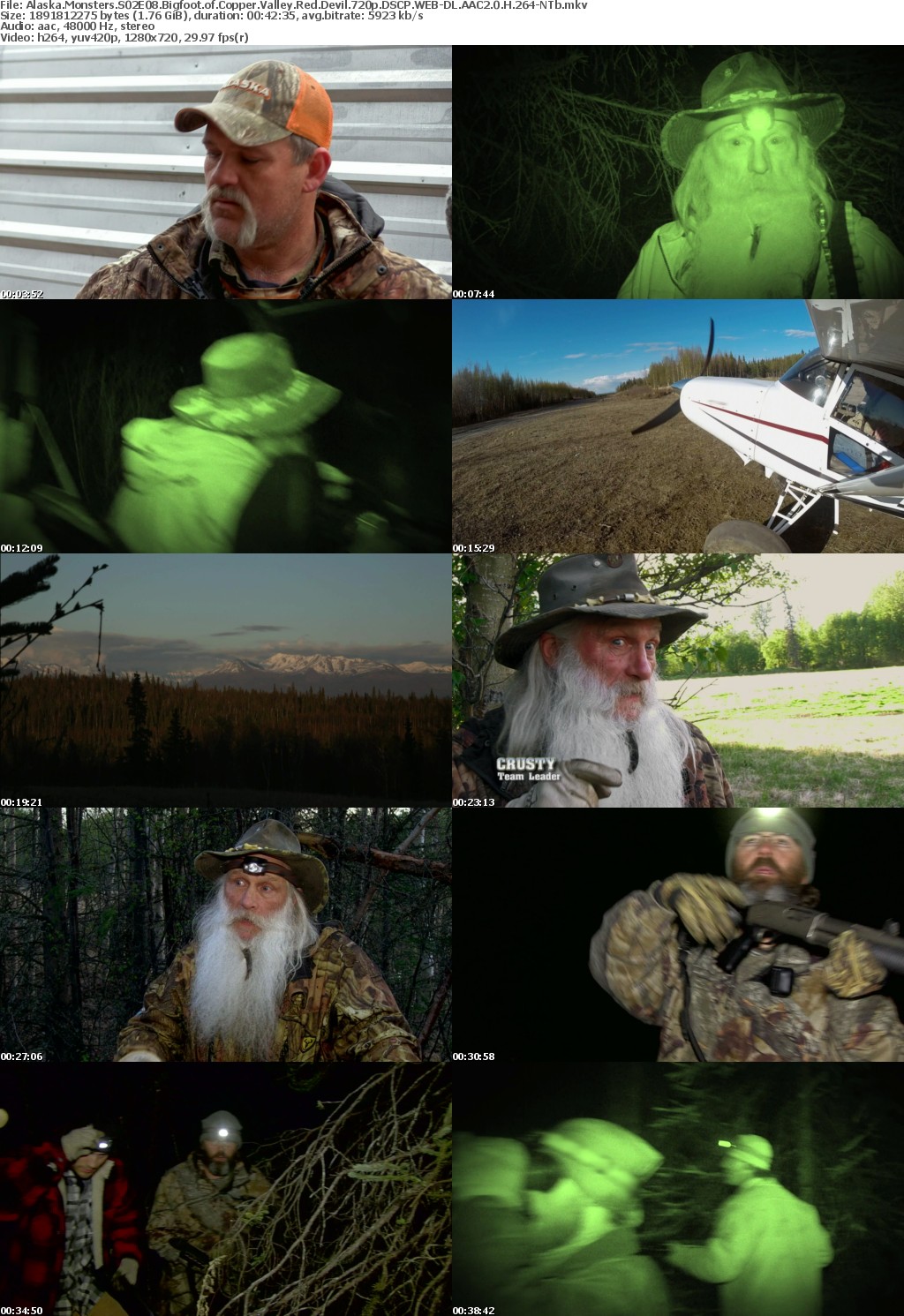 Alaska Monsters S02E08 Bigfoot of Copper Valley Red Devil 720p DSCP WEB-DL AAC2 0 H 264-NTb