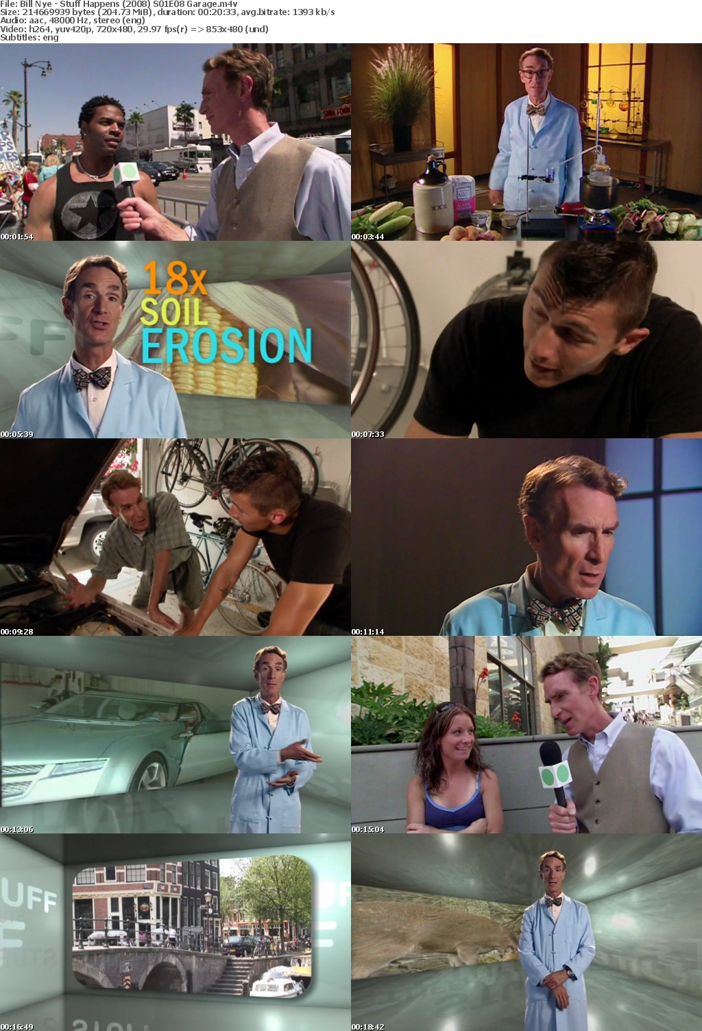 Stuff happens with Bill Nye (2008) DVDrip