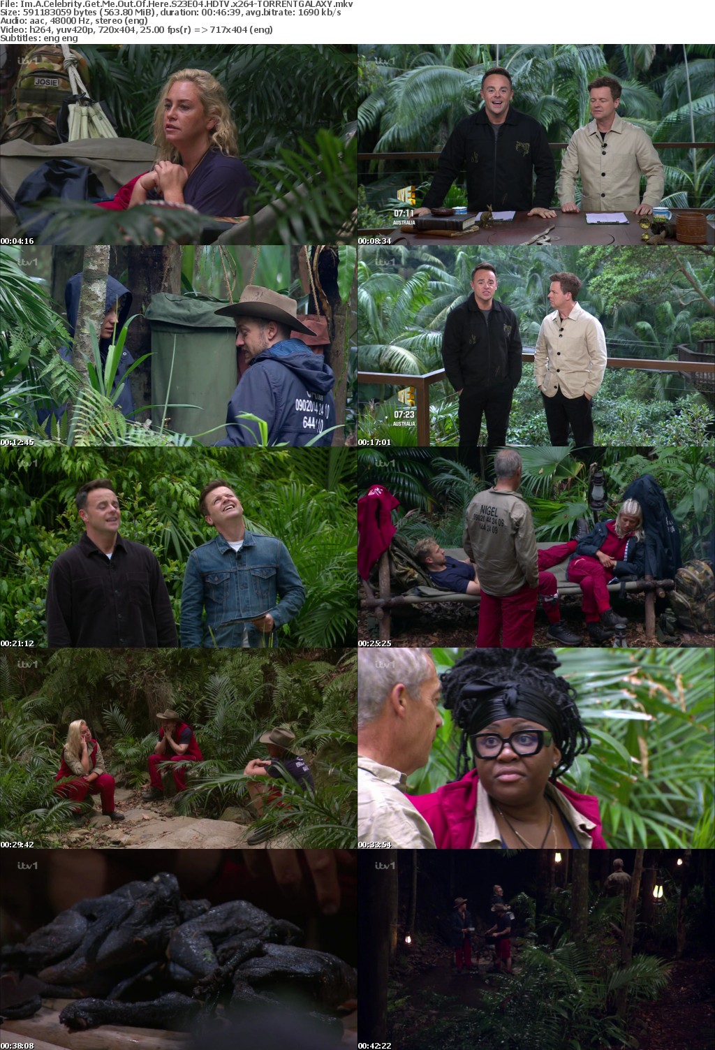 Im A Celebrity Get Me Out Of Here S23E04 HDTV x264-GALAXY