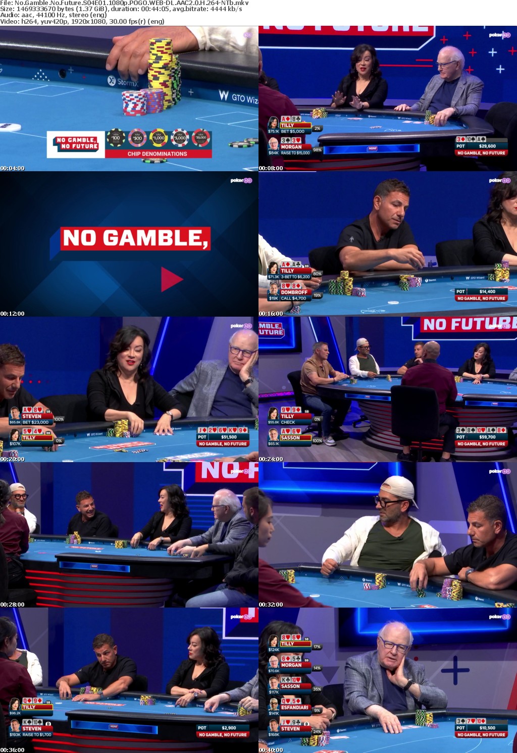 No Gamble No Future S04E01 1080p POGO WEB-DL AAC2 0 H 264-NTb