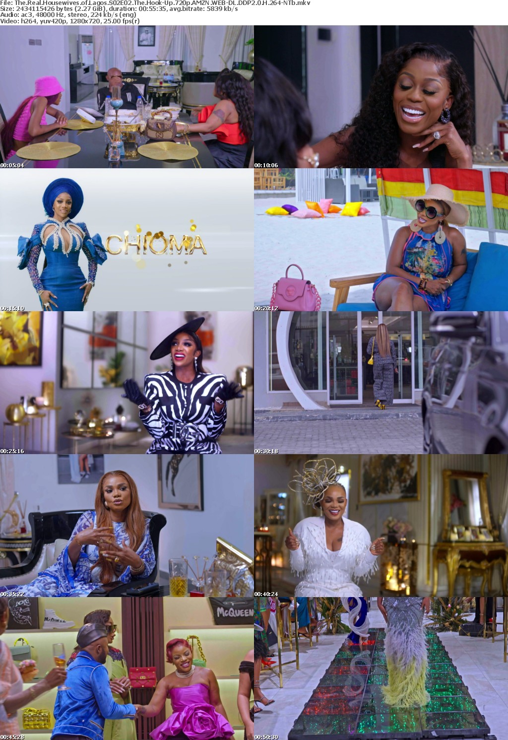 The Real Housewives of Lagos S02E02 The Hook-Up 720p AMZN WEB-DL DDP2 0 H 264-NTb