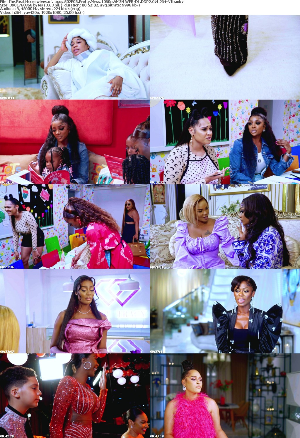The Real Housewives of Lagos S02E08 Pretty Mess 1080p AMZN WEB-DL DDP2 0 H 264-NTb