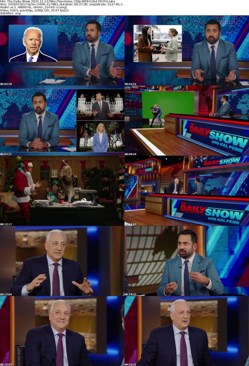 The Daily Show 2023 12 13 Mike Massimino 720p WEB h264-EDITH