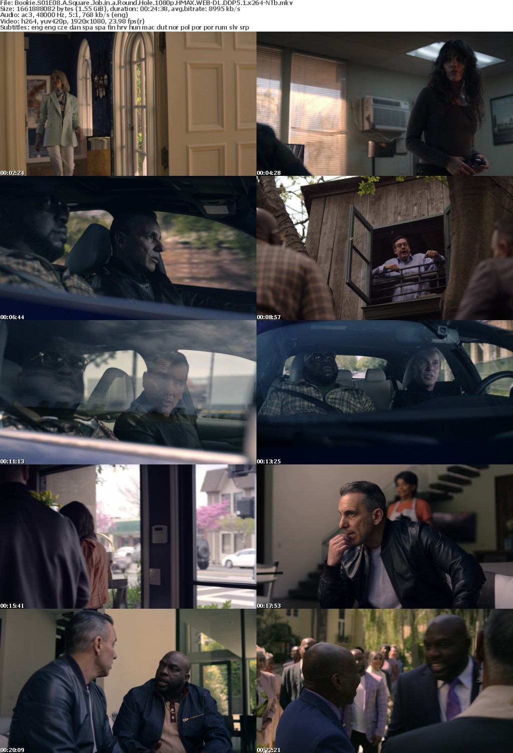 Bookie S01E08 A Square Job in a Round Hole 1080p HMAX WEB-DL DDP5 1 x264-NTb