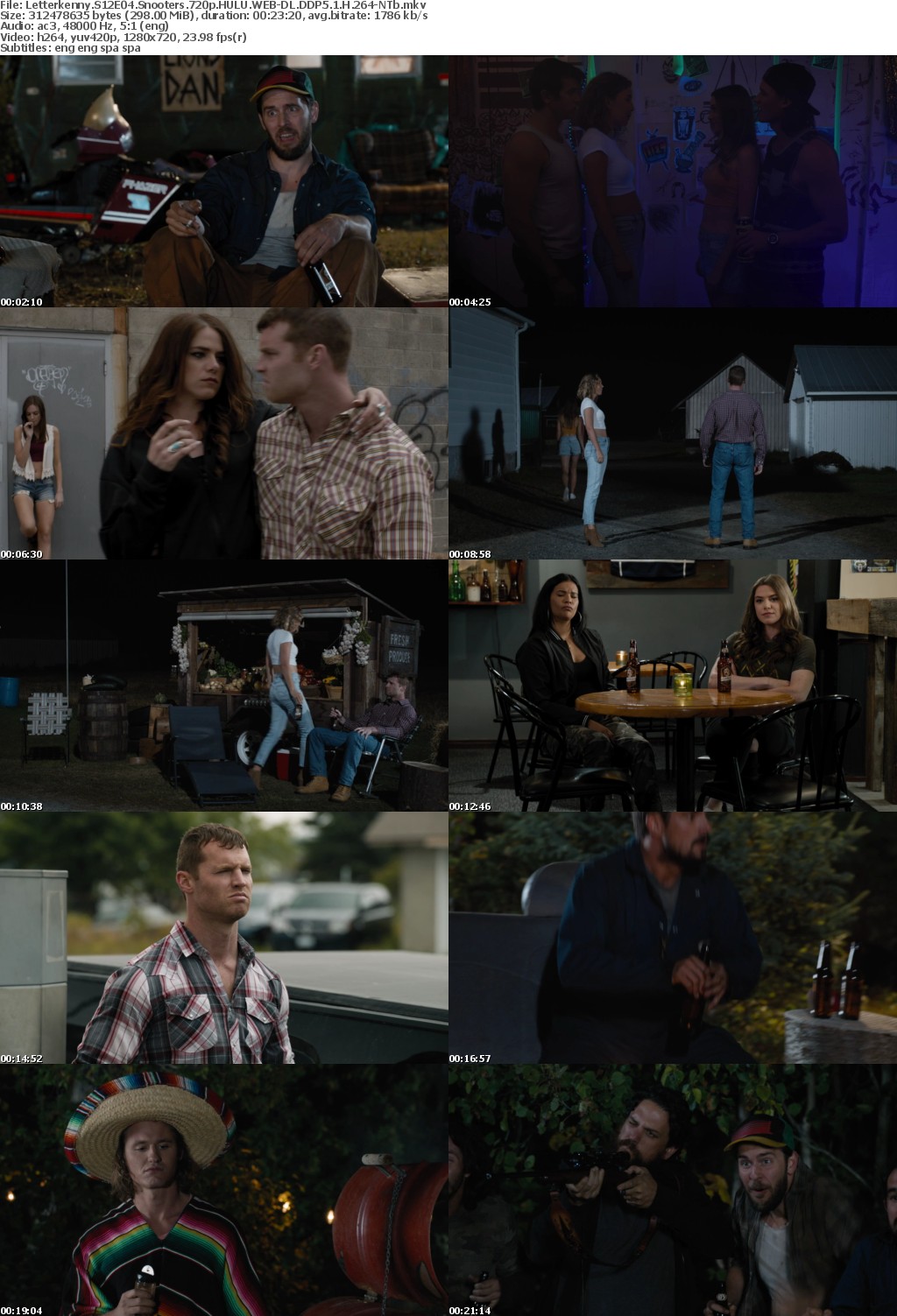 Letterkenny S12E04 Snooters 720p HULU WEB-DL DDP5 1 H 264-NTb