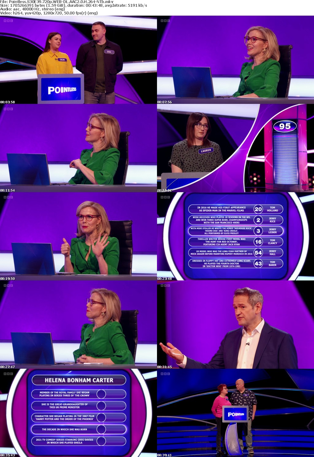 Pointless S30E39 720p WEB-DL AAC2 0 H 264-NTb