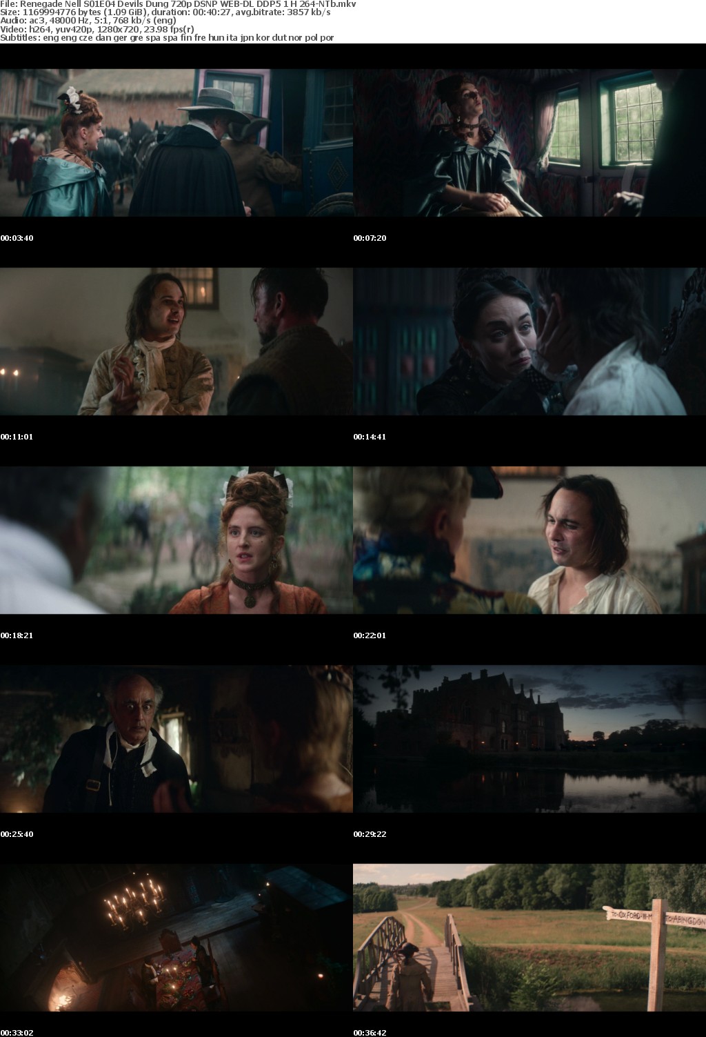 Renegade Nell S01E04 Devils Dung 720p DSNP WEB-DL DDP5 1 H 264-NTb