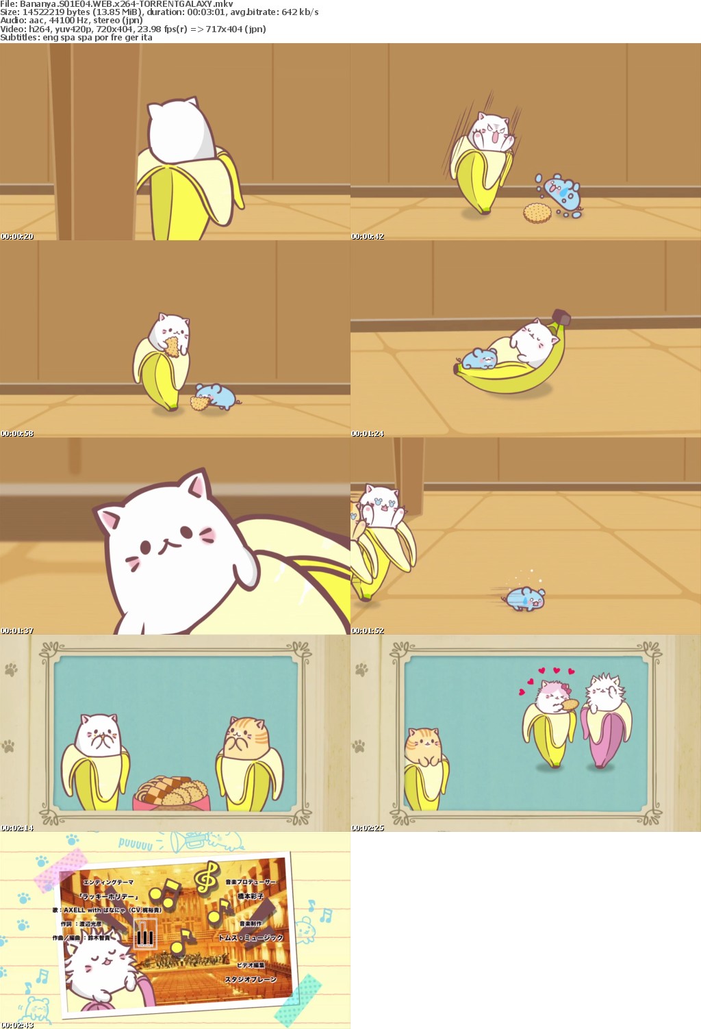 Bananya S01E04 WEB x264-GALAXY