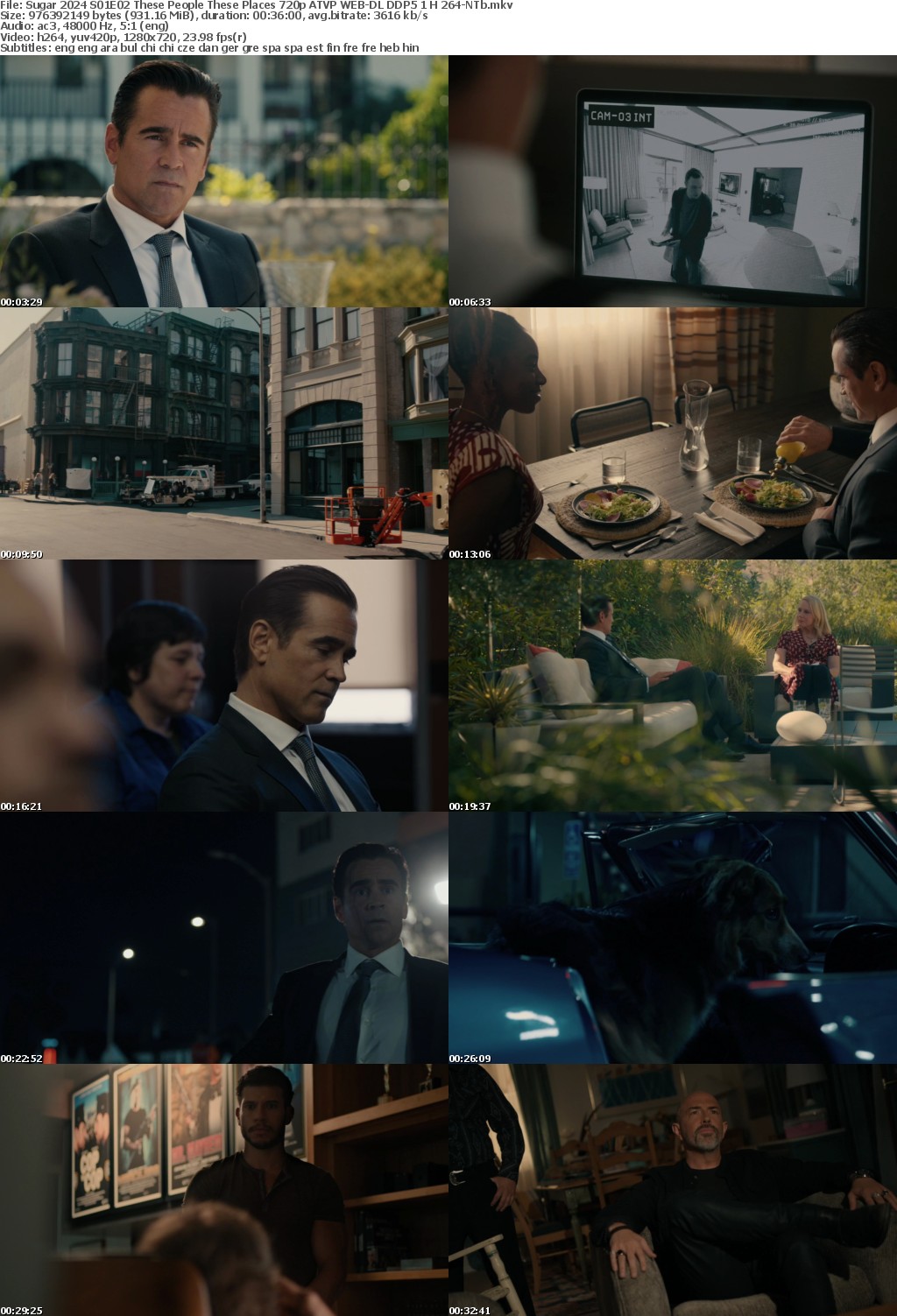 Sugar 2024 S01E02 These People These Places 720p ATVP WEB-DL DDP5 1 H 264-NTb