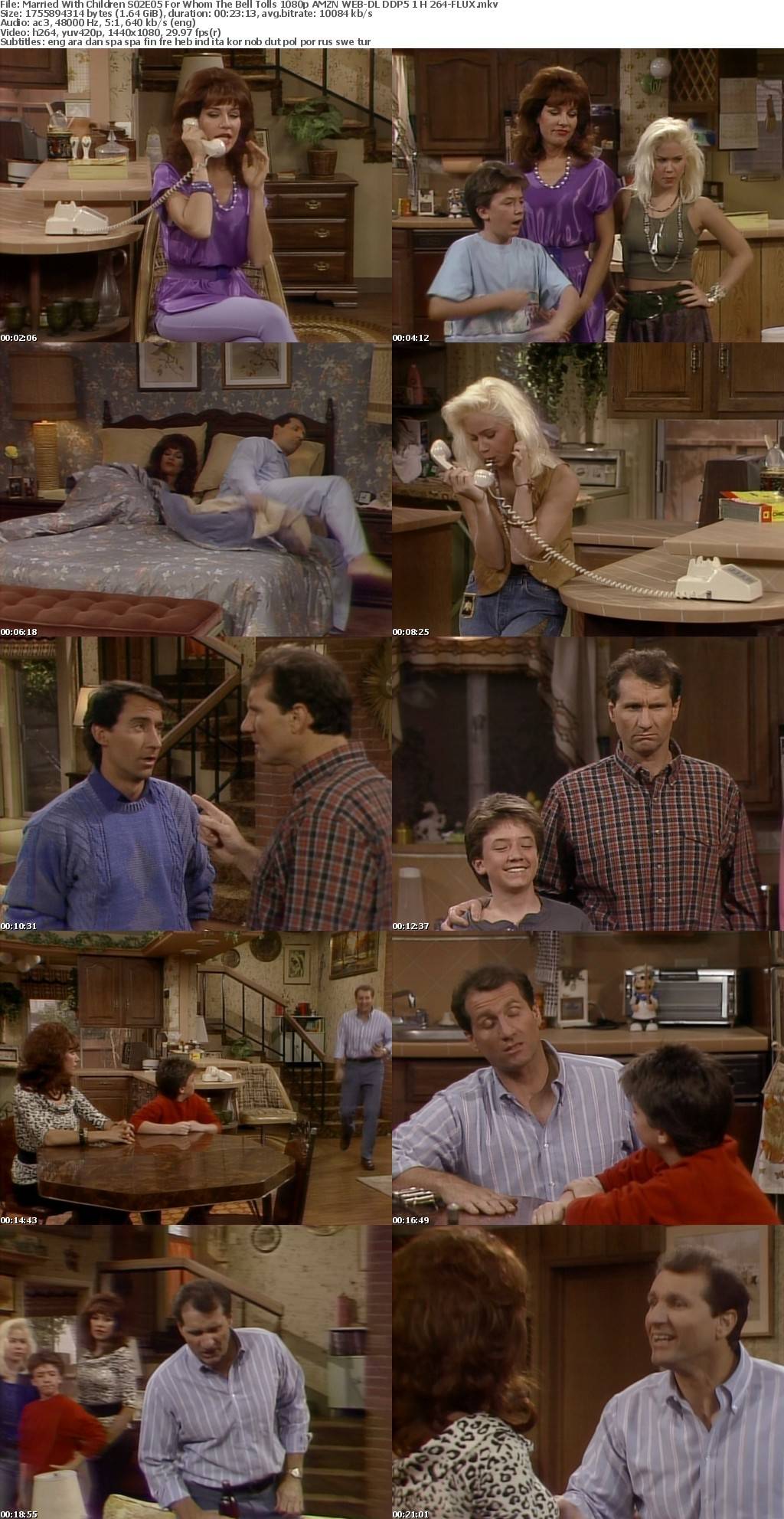 Married With Children S02E05 For Whom The Bell Tolls 1080p AMZN WEB-DL DDP5 1 H 264-FLUX