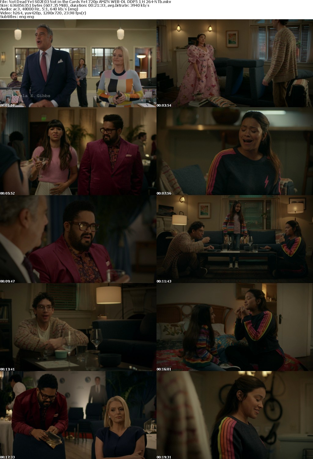 Not Dead Yet S02E03 Not in the Cards Yet 720p AMZN WEB-DL DDP5 1 H 264-NTb