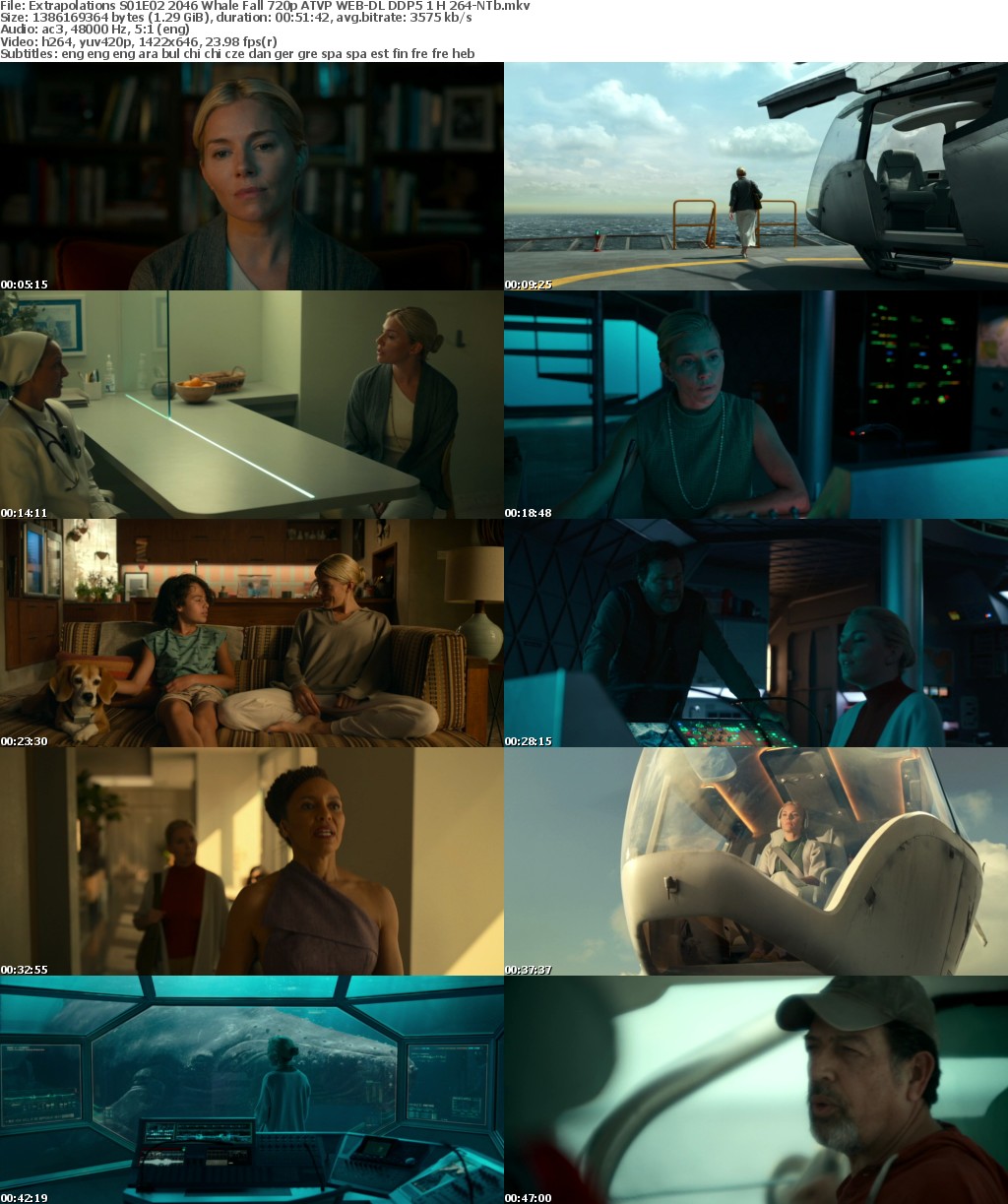 Extrapolations S01E02 2046 Whale Fall 720p ATVP WEB-DL DDP5 1 H 264-NTb