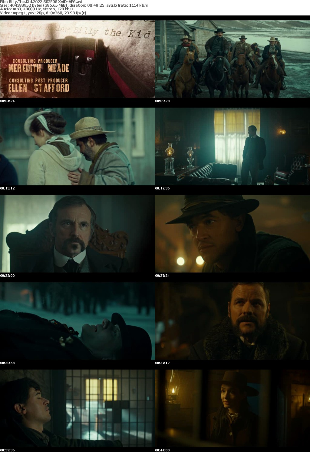 Billy The Kid 2022 S02E08 XviD-AFG